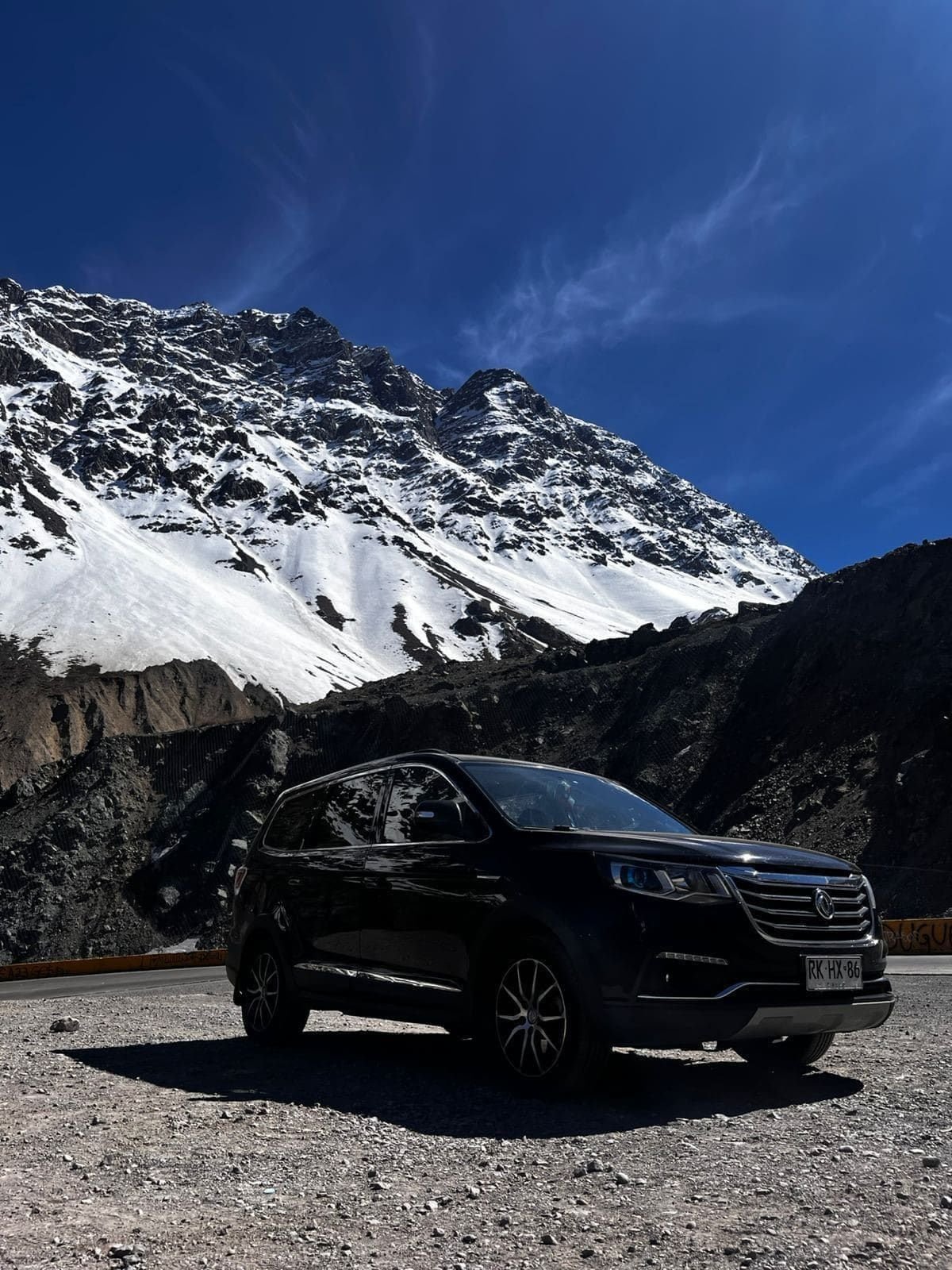 Veículo de transfer privativo no Chile